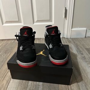 JORDAN 4 RETRO BRED (2019) (GS)
